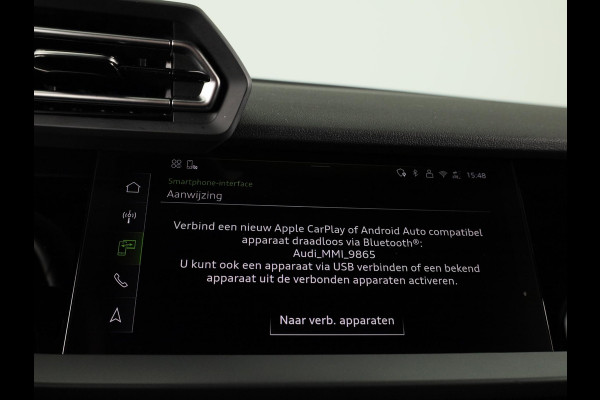 Audi A3 Sportback 30 TFSI Advanced edition 115pk S-tronic | Navigatie via App |  19 inch Lichtmetalen velgen | Stoelverwarming | Parkeersensoren voor en achter