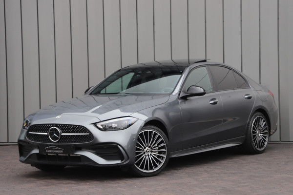 Mercedes-Benz C-Klasse 300e AMG | 313PK | Head-up | Keyless | Burmester | Distronic+ | Sfeerverl. | Stoelkoeling | Stuurwielverw. | Memory | 2025.