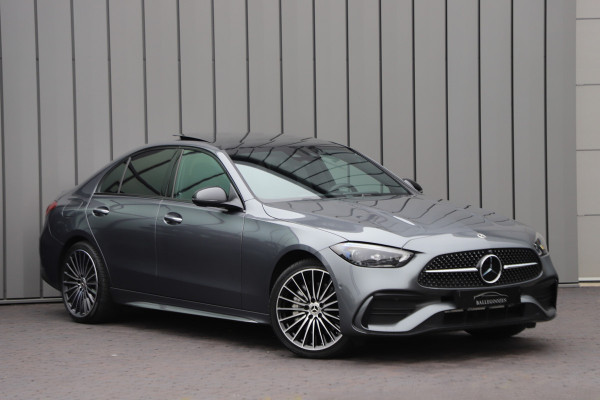 Mercedes-Benz C-Klasse 300e AMG | 313PK | Head-up | Keyless | Burmester | Distronic+ | Sfeerverl. | Stoelkoeling | Stuurwielverw. | Memory | 2025.