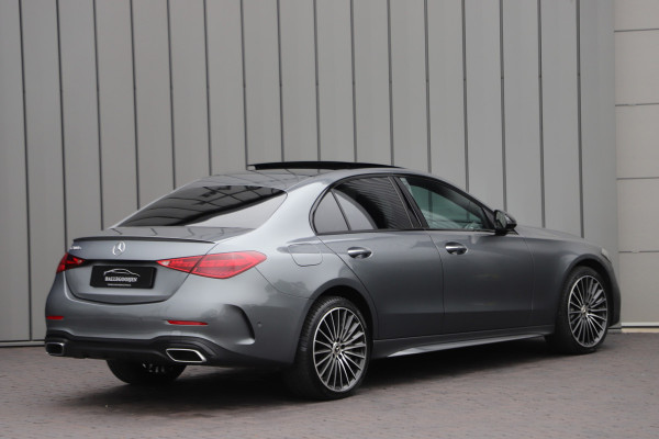 Mercedes-Benz C-Klasse 300e AMG | 313PK | Head-up | Keyless | Burmester | Distronic+ | Sfeerverl. | Stoelkoeling | Stuurwielverw. | Memory | 2025.