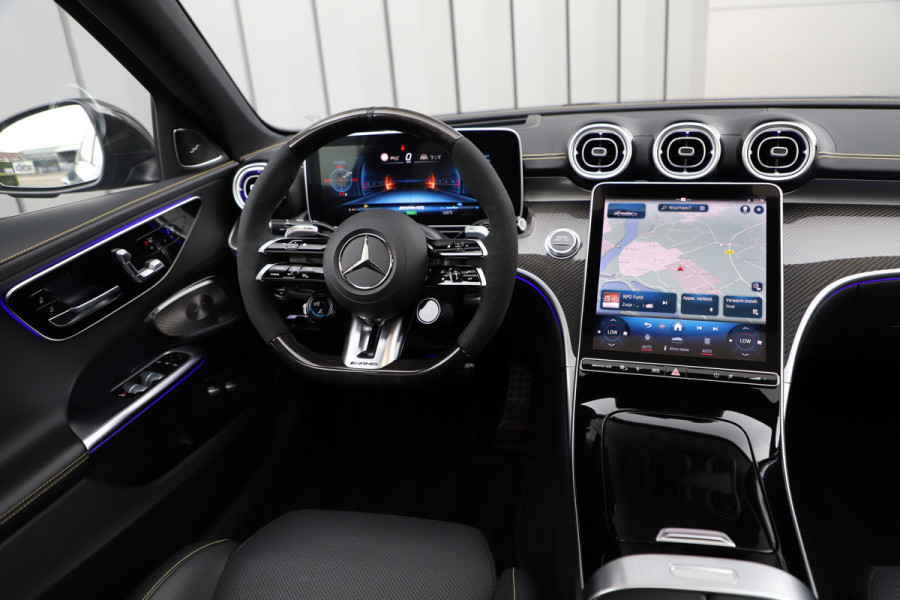 MEER FOTOS VOLGEN! Mercedes-Benz C-klasse AMG 63 S E Performance | 680PK | Head-up | Carbon int+ext | Schaalstoelen | Burmester | AMG Drivers-package | Keyless |