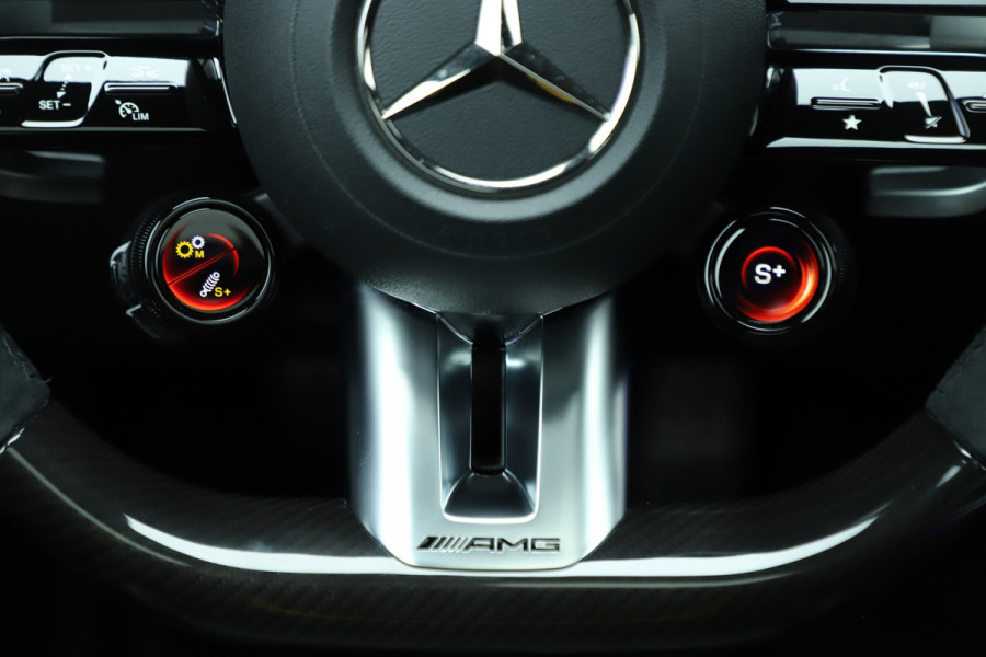 MEER FOTOS VOLGEN! Mercedes-Benz C-klasse AMG 63 S E Performance | 680PK | Head-up | Carbon int+ext | Schaalstoelen | Burmester | AMG Drivers-package | Keyless |