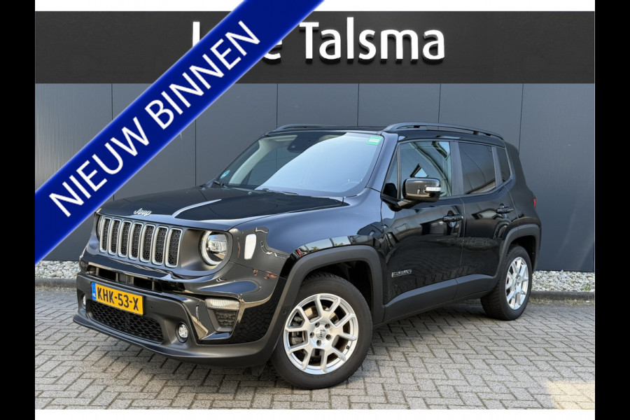 Jeep Renegade 1.5T e-Hybrid Limited | Winter pack | Visibillity pack | Style pack | Navigatie | Carplay/Android | LED | Camera | Stoelverwarmi