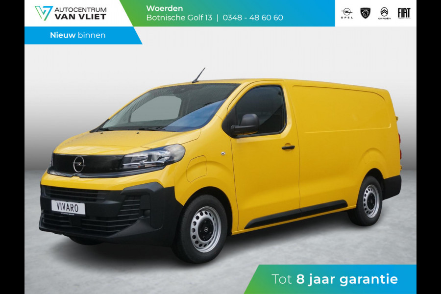 Opel Vivaro Electric L3 50 kWh | 8 jaar garantie | Apple Carplay | achteruitrijcamera | RAL1032