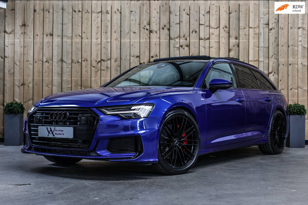 Audi A6 Avant 55 TFSI e Quattro S-Line *Pano*RS-Stoelen*B&O*Trekhaak*Camera*