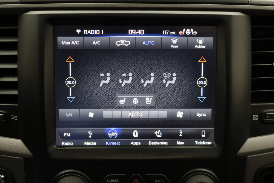 Dodge Ram 1500 5.7 V8 4x4 Crew Cab 5'7 Laramie Schuif-/kanteldak, Leer, Stoelventilatie, Alpine Sound, Apple Carplay, Trekhaak, 20"