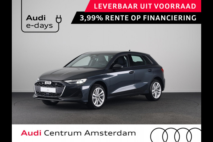 Audi A3 Sportback Pro Line 40 TFSI e 204 pk | Assis.pak Driving+Parking plus | Led v+a, dyna. knipper. achter | Sportstoelen zwarte stof | Stoelverwarming voor |