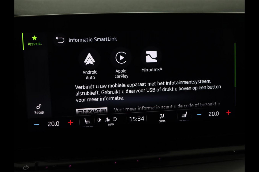 Škoda Octavia 1.0 TSI Business Edition | Stoelverwarming | Trekhaak | Camera | Carplay | Navigatie | 17'' | Cruise control | DAB | Digital Cockpit | Parkeerhulp | Climate control