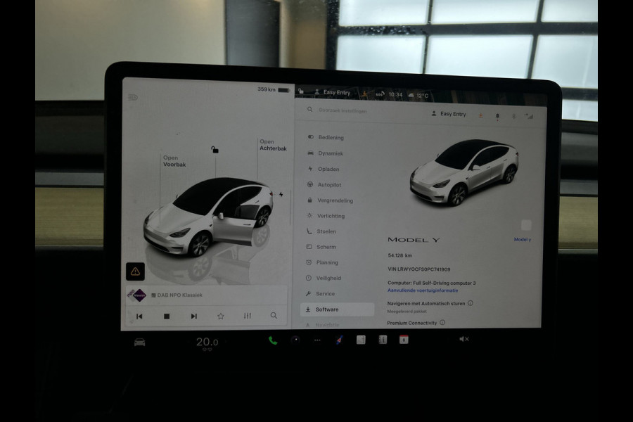 Tesla Model Y RWD 58 kWh | Leder Interieur | Houten afwerking | Verwarmde stoelen en stuur |  Soh (batterijcheck) Waarde 95,1 %