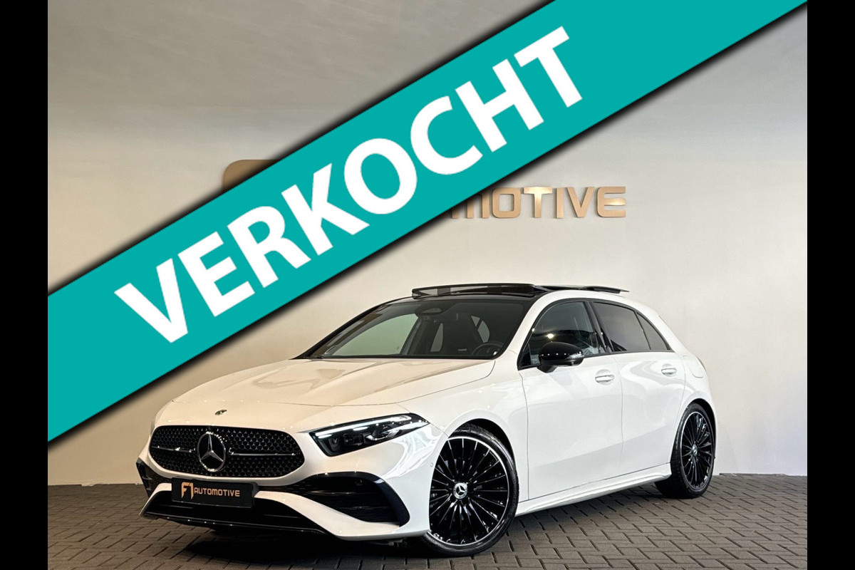 Mercedes-Benz A-Klasse 200 AMG Pano|Memory|HuD|Burmes|1e Eig