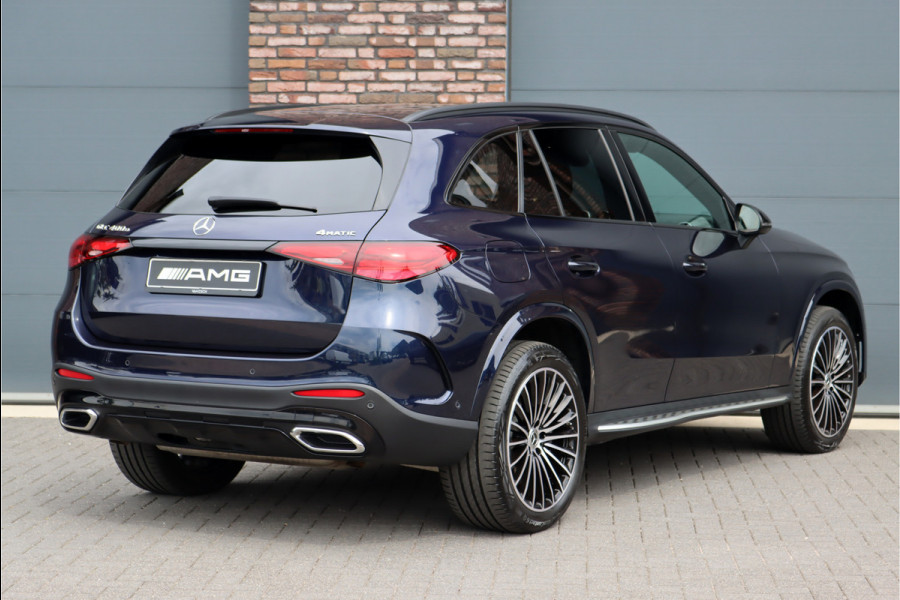 Mercedes-Benz GLC 400e 4MATIC AMG Line Aut9 | Distronic Pro | Memory | Trekhaak | Verwarmd Stuurwiel | Panoramadak | Nightpakket | Camera | Dodehoekassistent |