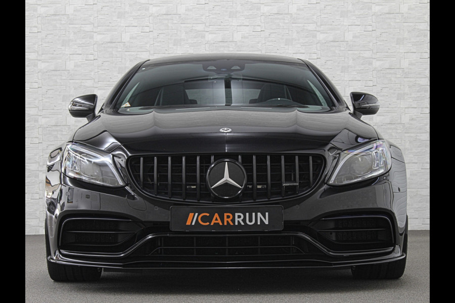 Mercedes-Benz C-Klasse Coupé 63 S AMG | Keramisch | Schaalstoelen | Carbon | AMG Driver's Package | Aero-Pakket | Panorama | Burmester | Multi-Beam LED | Memory | ACC | Rij-Assistentie Pakket | Keyless-Go | Sfeerverlichting | Carplay |