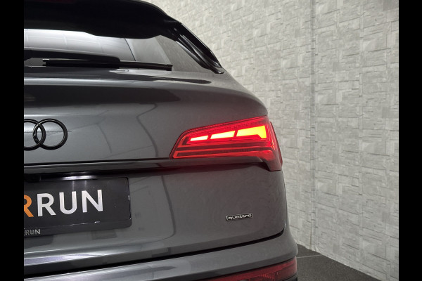 Audi Q5 Sportback S-Line | Luchtvering | Panorama | Carbon | Head-Up | Trekhaak | Keyless-Entry | Leder | Matrix-LED | Black-Optic | Standkachel | Virtual-Cockpit | Carplay | Getint Glas | Stoelverwarming | Zwarte Hemel | Draadloos Laden |