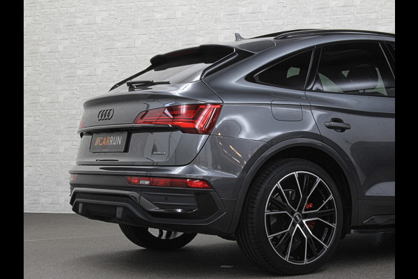 Audi Q5 Sportback S-Line | Luchtvering | Panorama | Carbon | Head-Up | Trekhaak | Keyless-Entry | Leder | Matrix-LED | Black-Optic | Standkachel | Virtual-Cockpit | Carplay | Getint Glas | Stoelverwarming | Zwarte Hemel | Draadloos Laden |
