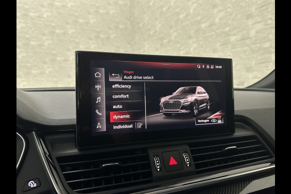 Audi Q5 Sportback S-Line | Luchtvering | Panorama | Carbon | Head-Up | Trekhaak | Keyless-Entry | Leder | Matrix-LED | Black-Optic | Standkachel | Virtual-Cockpit | Carplay | Getint Glas | Stoelverwarming | Zwarte Hemel | Draadloos Laden |