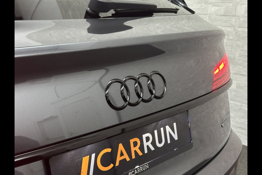 Audi Q5 Sportback S-Line | Luchtvering | Panorama | Carbon | Head-Up | Trekhaak | Keyless-Entry | Leder | Matrix-LED | Black-Optic | Standkachel | Virtual-Cockpit | Carplay | Getint Glas | Stoelverwarming | Zwarte Hemel | Draadloos Laden |