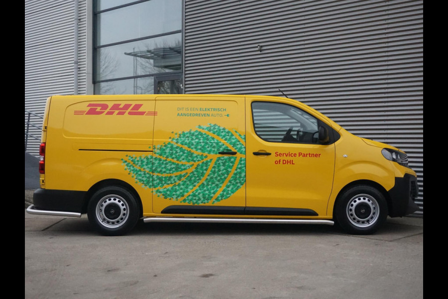 Opel Vivaro Electric L3 50 kWh | tot 8 jaar garantie | inclusief complete DHL subcontractor inrichting | RAL1032