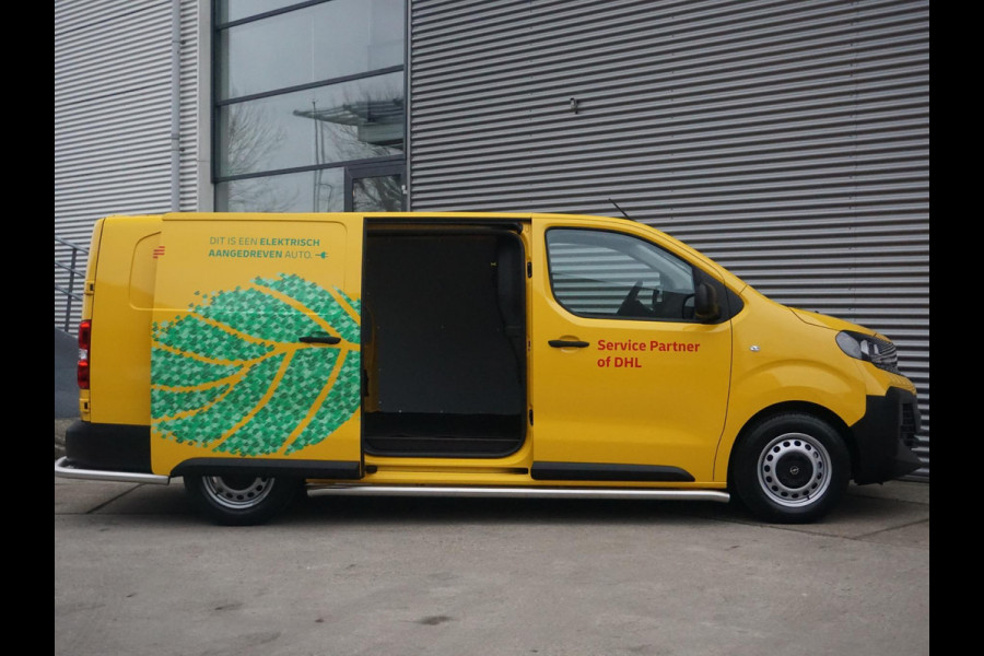Opel Vivaro Electric L3 50 kWh | tot 8 jaar garantie | inclusief complete DHL subcontractor inrichting | RAL1032