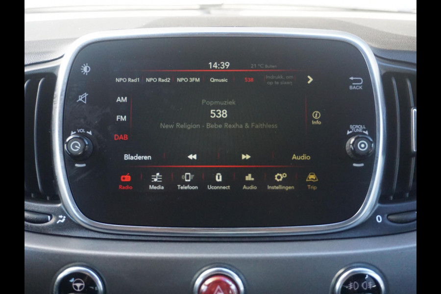 Fiat 500C 1.0 Hybrid Sport Clima | PDC | Apple Carplay | 16" | Matt Groen