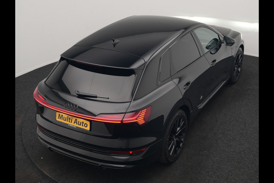 Audi e-tron 50 Quattro Black Edition 313pk Dealer O.H. | Luchtvering | Trekhaak | Camera | Head Up | Lederen Sportstoelen Memory & Verwarmd | Bang & Olufsen | Cruise Control | Keyless | Sfeerverlichting | Apple Carplay | Navigatie | DAB | 21''L.M |