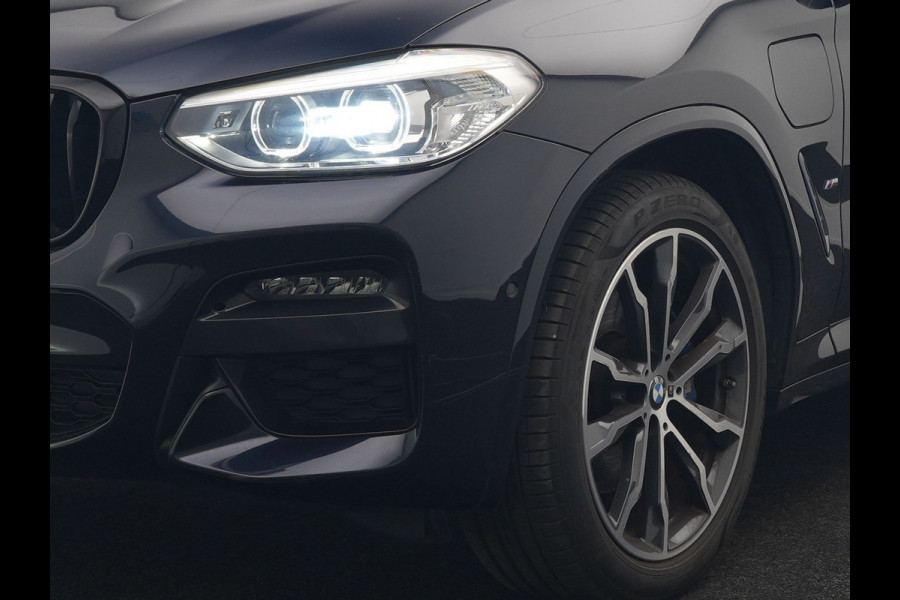BMW X3 xDrive30e M Sport PHEV 293pk Dealer O.H. | Trekhaak Af Fabriek | Panodak | Head Up | Adaptive Cruise | 360 Camera | Harman & Kardon | Lederen Sportstoelen Memory & Verwarmd | Keyless | Blis | Stuur Verwarmd | 20"L.M | Apple Carplay  | Plug In Hybrid |