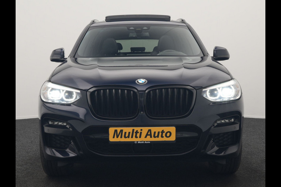 BMW X3 xDrive30e M Sport PHEV 293pk Dealer O.H. | Trekhaak Af Fabriek | Panodak | Head Up | Adaptive Cruise | 360 Camera | Harman & Kardon | Lederen Sportstoelen Memory & Verwarmd | Keyless | Blis | Stuur Verwarmd | 20"L.M | Apple Carplay  | Plug In Hybrid |