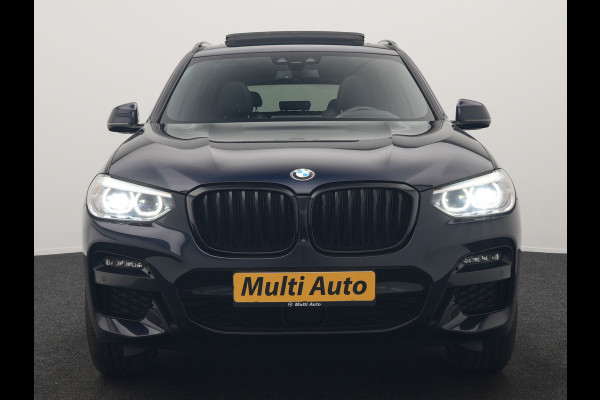BMW X3 xDrive30e M Sport PHEV 293pk Dealer O.H. | Trekhaak Af Fabriek | Panodak | Head Up | Adaptive Cruise | 360 Camera | Harman & Kardon | Lederen Sportstoelen Memory & Verwarmd | Keyless | Blis | Stuur Verwarmd | 20"L.M | Apple Carplay  | Plug In Hybrid |