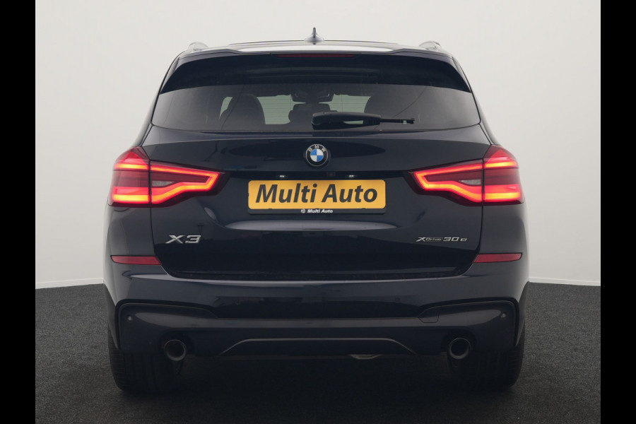 BMW X3 xDrive30e M Sport PHEV 293pk Dealer O.H. | Trekhaak Af Fabriek | Panodak | Head Up | Adaptive Cruise | 360 Camera | Harman & Kardon | Lederen Sportstoelen Memory & Verwarmd | Keyless | Blis | Stuur Verwarmd | 20"L.M | Apple Carplay  | Plug In Hybrid |