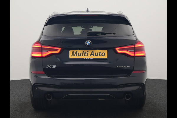 BMW X3 xDrive30e M Sport PHEV 293pk Dealer O.H. | Trekhaak Af Fabriek | Panodak | Head Up | Adaptive Cruise | 360 Camera | Harman & Kardon | Lederen Sportstoelen Memory & Verwarmd | Keyless | Blis | Stuur Verwarmd | 20"L.M | Apple Carplay  | Plug In Hybrid |