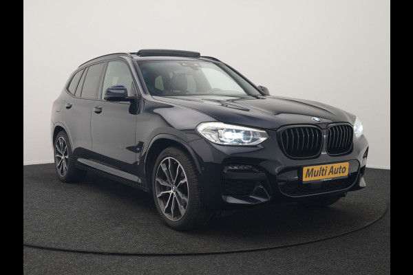 BMW X3 xDrive30e M Sport PHEV 293pk Dealer O.H. | Trekhaak Af Fabriek | Panodak | Head Up | Adaptive Cruise | 360 Camera | Harman & Kardon | Lederen Sportstoelen Memory & Verwarmd | Keyless | Blis | Stuur Verwarmd | 20"L.M | Apple Carplay  | Plug In Hybrid |