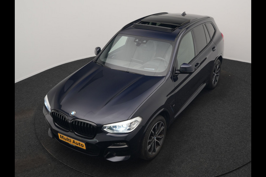 BMW X3 xDrive30e M Sport PHEV 293pk Dealer O.H. | Trekhaak Af Fabriek | Panodak | Head Up | Adaptive Cruise | 360 Camera | Harman & Kardon | Lederen Sportstoelen Memory & Verwarmd | Keyless | Blis | Stuur Verwarmd | 20"L.M | Apple Carplay  | Plug In Hybrid |