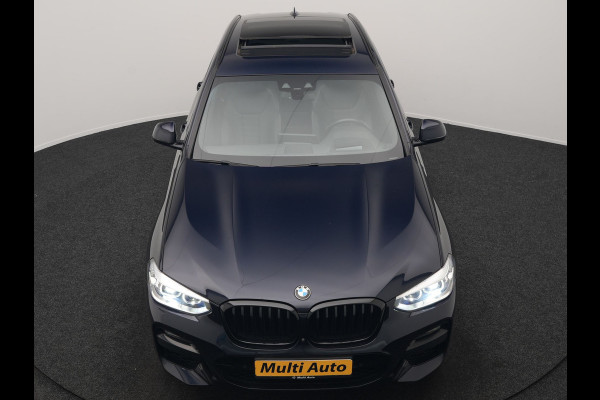 BMW X3 xDrive30e M Sport PHEV 293pk Dealer O.H. | Trekhaak Af Fabriek | Panodak | Head Up | Adaptive Cruise | 360 Camera | Harman & Kardon | Lederen Sportstoelen Memory & Verwarmd | Keyless | Blis | Stuur Verwarmd | 20"L.M | Apple Carplay  | Plug In Hybrid |