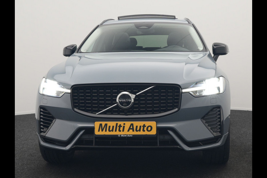 Volvo XC60 T6 AWD Plus Dark PHEV 350pk Dealer O.H. | Trekhaak Af Fabriek | Panodak | 360 Camera | Adaptive Cruise | Lederen Sportstoelen Memory & Verwarmd | 20'' L.M. | Keyless | Blis | Google Assistant | Apple Carplay | Stuur Verwarmd | DAB  | Plug In Hybrid |