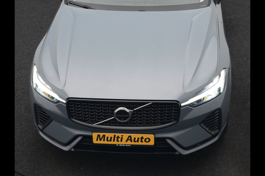 Volvo XC60 T6 AWD Plus Dark PHEV 350pk Dealer O.H. | Trekhaak Af Fabriek | Panodak | 360 Camera | Adaptive Cruise | Lederen Sportstoelen Memory & Verwarmd | 20'' L.M. | Keyless | Blis | Google Assistant | Apple Carplay | Stuur Verwarmd | DAB  | Plug In Hybrid |