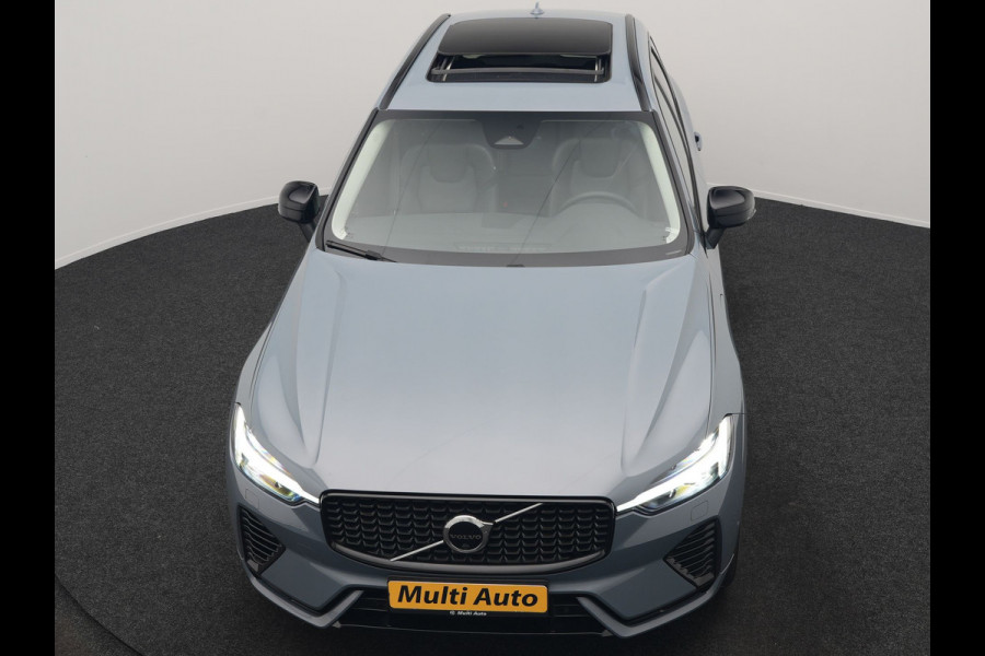 Volvo XC60 T6 AWD Plus Dark PHEV 350pk Dealer O.H. | Trekhaak Af Fabriek | Panodak | 360 Camera | Adaptive Cruise | Lederen Sportstoelen Memory & Verwarmd | 20'' L.M. | Keyless | Blis | Google Assistant | Apple Carplay | Stuur Verwarmd | DAB  | Plug In Hybrid |