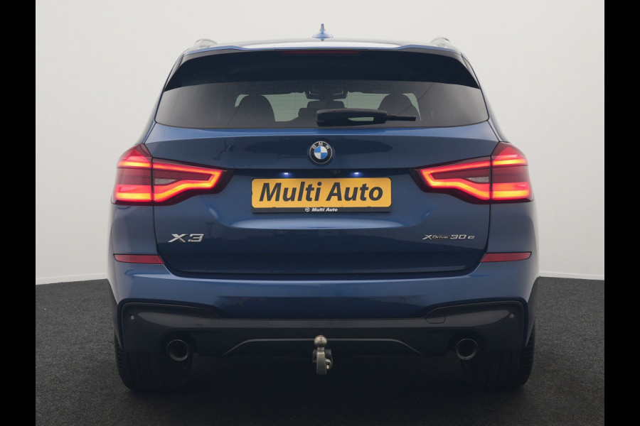 BMW X3 xDrive30e M Sport PHEV 293pk Dealer O.H. | Trekhaak Af Fabriek | Head Up | Cruise Control | Camera | Sportstoelen Verwarmd | Harman & Kardon | Keyless | Blis | Apple Carplay | Sfeerverlichting | 20''L.M. | Navigatie | DAB | Plug In Hybrid |