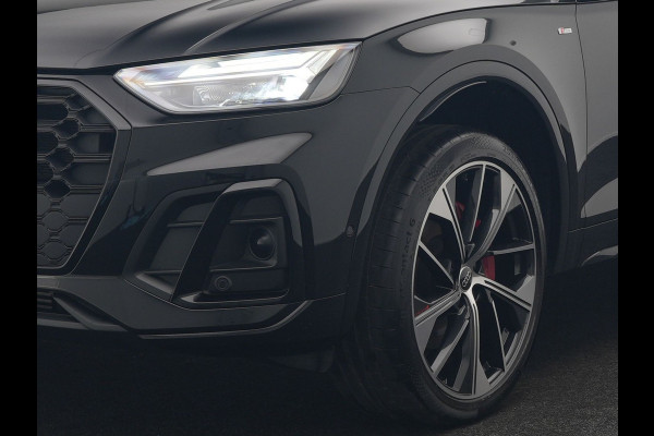 Audi Q5 50 TFSI e S Line PHEV 300pk Dealer O.H. | Trekhaak Af Fabriek | Panodak | 360 Camera | Adaptive Cruise | Sportstoelen Memory & Verwarmd | Park Assist | Navigatie | DAB | Standkachel | Plug In Hybrid |