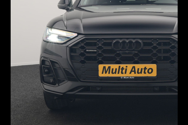 Audi Q5 50 TFSI e S Line PHEV 300pk Dealer O.H. | Trekhaak Af Fabriek | Panodak | 360 Camera | Adaptive Cruise | Sportstoelen Memory & Verwarmd | Park Assist | Navigatie | DAB | Standkachel | Plug In Hybrid |