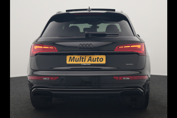 Audi Q5 50 TFSI e S Line PHEV 300pk Dealer O.H. | Trekhaak Af Fabriek | Panodak | 360 Camera | Adaptive Cruise | Sportstoelen Memory & Verwarmd | Park Assist | Navigatie | DAB | Standkachel | Plug In Hybrid |