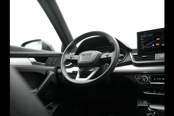 Audi Q5 50 TFSI e S Line PHEV 300pk Dealer O.H. | Trekhaak Af Fabriek | Panodak | 360 Camera | Adaptive Cruise | Sportstoelen Memory & Verwarmd | Park Assist | Navigatie | DAB | Standkachel | Plug In Hybrid |