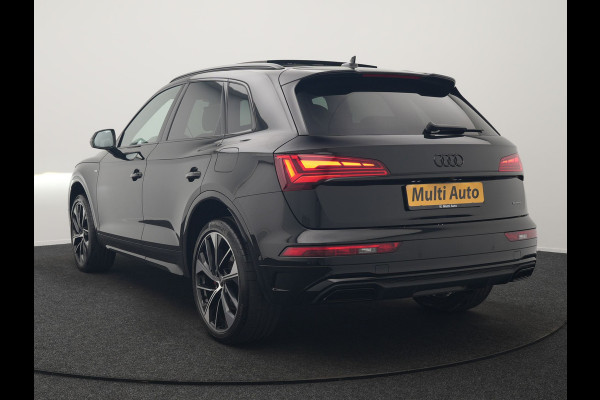 Audi Q5 50 TFSI e S Line PHEV 300pk Dealer O.H. | Trekhaak Af Fabriek | Panodak | 360 Camera | Adaptive Cruise | Sportstoelen Memory & Verwarmd | Park Assist | Navigatie | DAB | Standkachel | Plug In Hybrid |