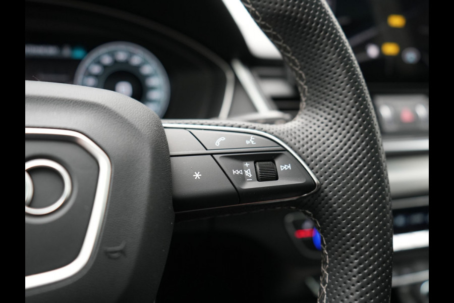 Audi Q5 50 TFSI e S Line PHEV 300pk Dealer O.H. | Trekhaak Af Fabriek | Panodak | 360 Camera | Adaptive Cruise | Sportstoelen Memory & Verwarmd | Park Assist | Navigatie | DAB | Standkachel | Plug In Hybrid |