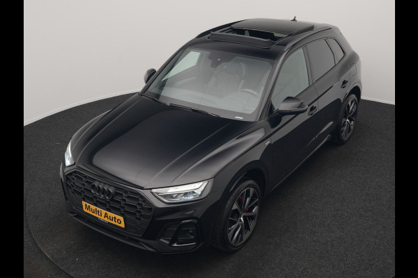 Audi Q5 50 TFSI e S Line PHEV 300pk Dealer O.H. | Trekhaak Af Fabriek | Panodak | 360 Camera | Adaptive Cruise | Sportstoelen Memory & Verwarmd | Park Assist | Navigatie | DAB | Standkachel | Plug In Hybrid |