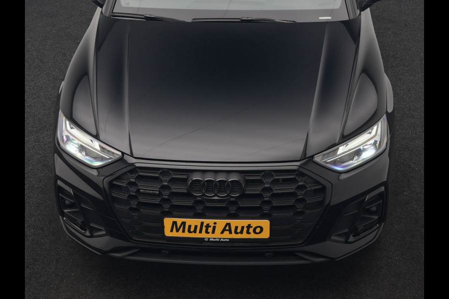 Audi Q5 50 TFSI e S Line PHEV 300pk Dealer O.H. | Trekhaak Af Fabriek | Panodak | 360 Camera | Adaptive Cruise | Sportstoelen Memory & Verwarmd | Park Assist | Navigatie | DAB | Standkachel | Plug In Hybrid |