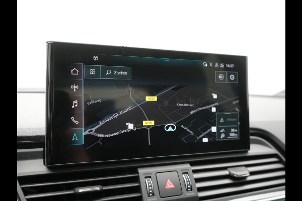 Audi Q5 50 TFSI e S Line PHEV 300pk Dealer O.H. | Trekhaak Af Fabriek | Panodak | 360 Camera | Adaptive Cruise | Sportstoelen Memory & Verwarmd | Park Assist | Navigatie | DAB | Standkachel | Plug In Hybrid |