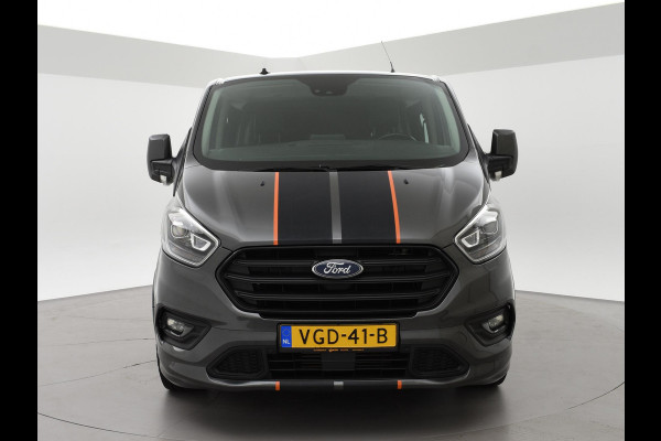 Ford Transit Custom 320 2.0 TDCI 185 PK AUT. SPORT DUBBEL CABINE + 2 SCHUIFDEUREN | ADAPTIVE CRUISE | WINTER PACK