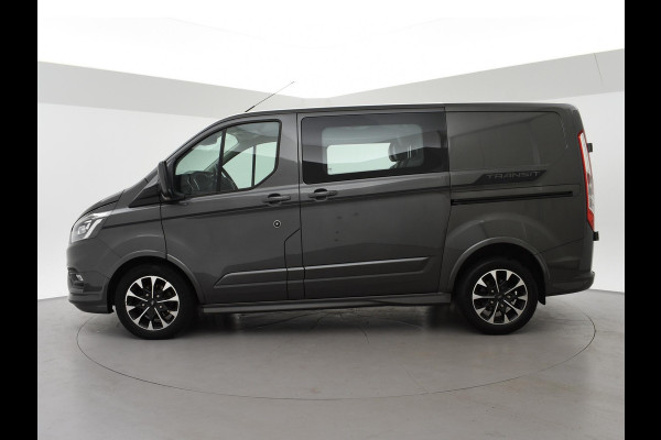Ford Transit Custom 320 2.0 TDCI 185 PK AUT. SPORT DUBBEL CABINE + 2 SCHUIFDEUREN | ADAPTIVE CRUISE | WINTER PACK