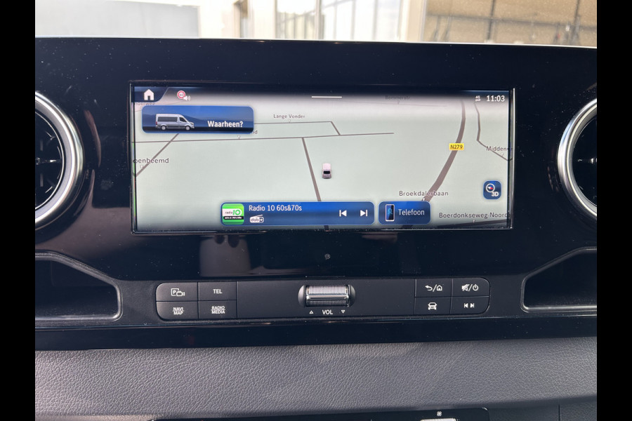 Mercedes-Benz eSprinter 320 L3 Select 81kWh / Snel laden 115kw / Trekhaak / Distronic / MBUX / Smartphone-intergratie / 270 Graden achterdeuren