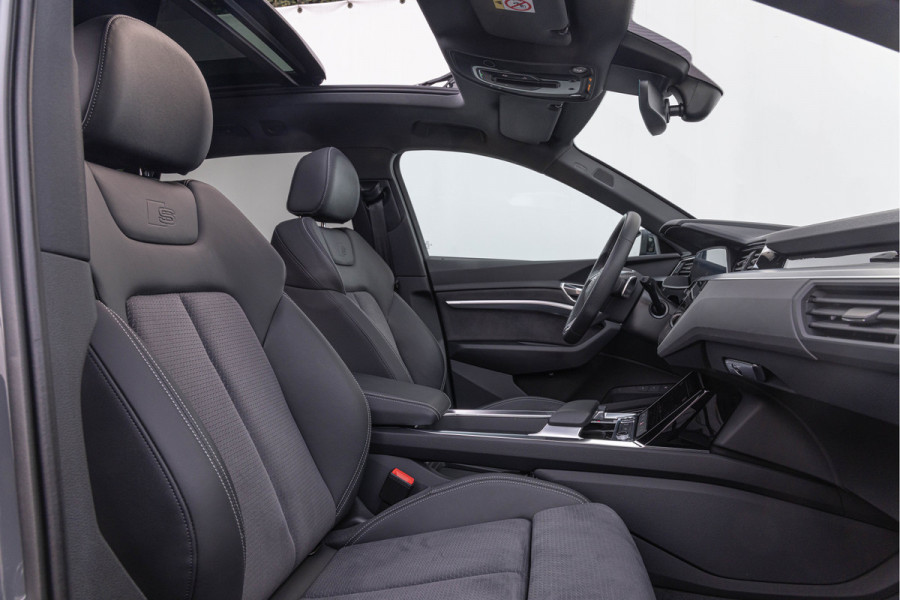 Audi Q8 e-tron 55 Quattro 408pk 115 kWh S-line Pano HuD B&O Trekhaak