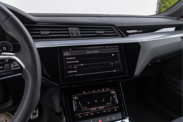 Audi Q8 e-tron 55 Quattro 408pk 115 kWh S-line Pano HuD B&O Trekhaak